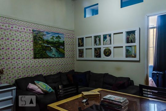 Sala de apartamento à venda com 2 quartos, 52m² em Centro, São Paulo