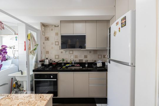 Cozinha de apartamento à venda com 2 quartos, 50m² em Jardim Vila Formosa, São Paulo
