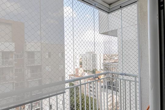 Varanda Sala de apartamento à venda com 2 quartos, 50m² em Jardim Vila Formosa, São Paulo