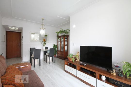 Sala de apartamento à venda com 3 quartos, 87m² em Vila Santo Estéfano, São Paulo