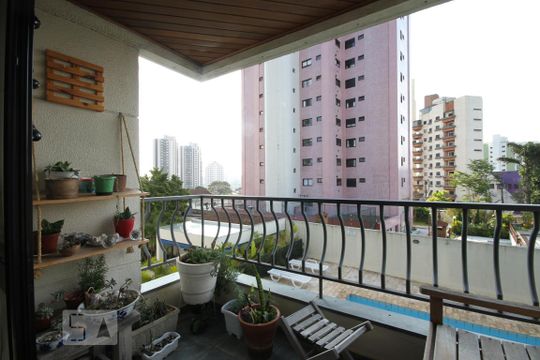 Varanda de apartamento à venda com 3 quartos, 87m² em Vila Santo Estéfano, São Paulo