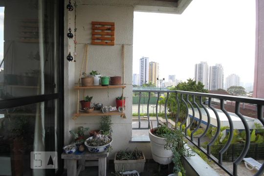 Varanda de apartamento à venda com 3 quartos, 87m² em Vila Santo Estéfano, São Paulo