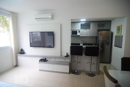 Sala de apartamento à venda com 2 quartos, 68m² em Marechal Rondon, Canoas