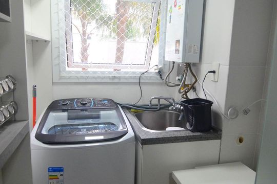 Área de Serviço de apartamento à venda com 2 quartos, 68m² em Marechal Rondon, Canoas