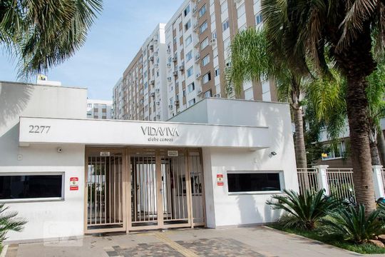 Fachada de apartamento à venda com 2 quartos, 68m² em Marechal Rondon, Canoas