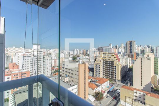 Vista Varanda de apartamento para alugar com 2 quartos, 65m² em Liberdade, São Paulo