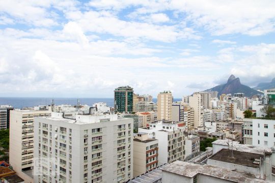 Vista da Sala de apartamento para alugar com 3 quartos, 100m² em Ipanema, Rio de Janeiro