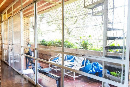 Varanda da Sala de casa à venda com 4 quartos, 375m² em Jardim Atlântico, Belo Horizonte