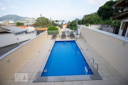 Área comum - Piscina de apartamento para alugar com 2 quartos, 75m² em João Paulo, Florianópolis