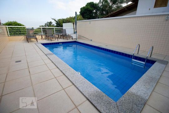 Área comum - Piscina de apartamento para alugar com 2 quartos, 75m² em João Paulo, Florianópolis