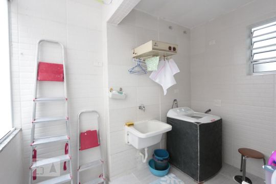 area de serviço de apartamento à venda com 3 quartos, 155m² em Campos Elíseos, São Paulo
