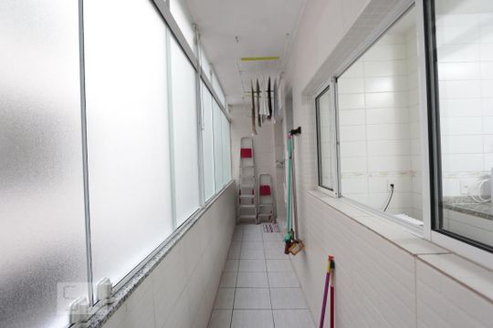 area de serviço de apartamento à venda com 3 quartos, 155m² em Campos Elíseos, São Paulo