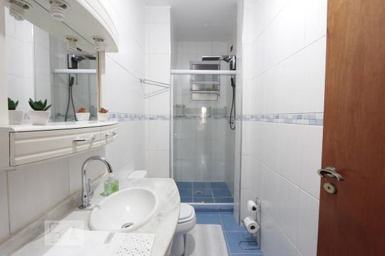 banheiro de apartamento à venda com 3 quartos, 155m² em Campos Elíseos, São Paulo