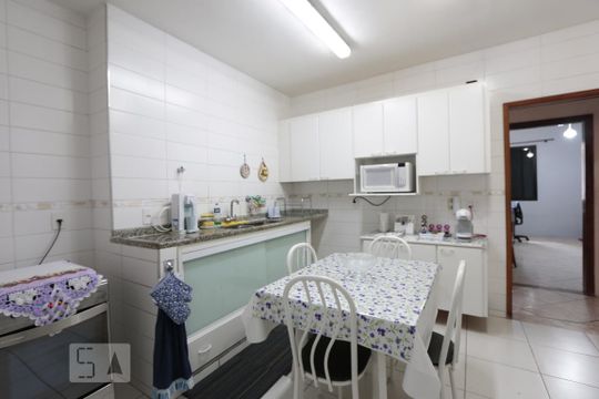 cozinha de apartamento à venda com 3 quartos, 155m² em Campos Elíseos, São Paulo