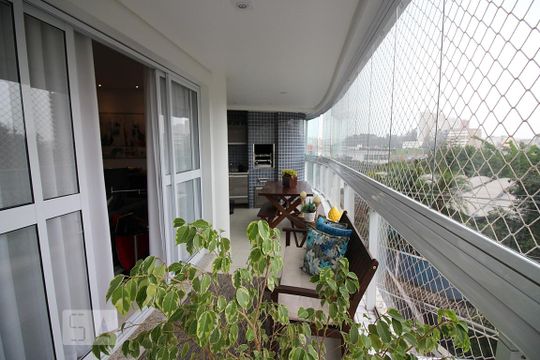 Varanda gourmet de apartamento à venda com 3 quartos, 150m² em Centro, São Bernardo do Campo