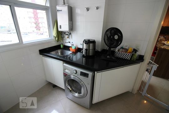 Área de Serviço de apartamento à venda com 3 quartos, 150m² em Centro, São Bernardo do Campo