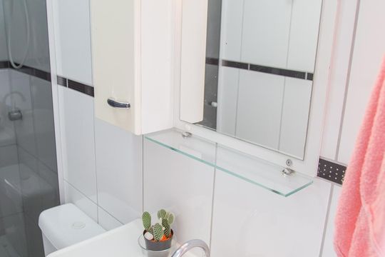 Banheiro de Serviço de apartamento para alugar com 3 quartos, 98m² em Mooca, São Paulo
