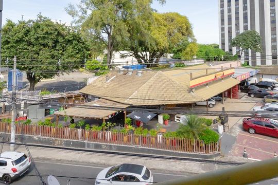 Vista da varanda 1 de apartamento para alugar com 3 quartos, 120m² em Engenho Velho da Federacao, Salvador