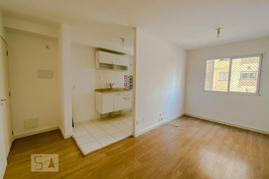Sala de apartamento à venda com 1 quarto, 35m² em Quinta da Paineira, São Paulo