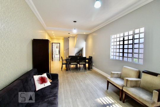 Sala de casa para alugar com 2 quartos, 210m² em Brooklin Paulista, São Paulo