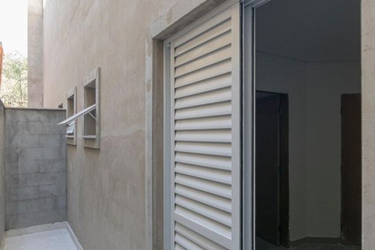 Terraço da Suíte de apartamento à venda com 3 quartos, 70m² em Vila Curuca, Santo André