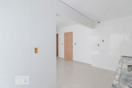 Cozinha de apartamento à venda com 3 quartos, 70m² em Vila Curuca, Santo André
