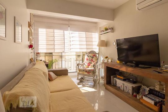sala de apartamento à venda com 3 quartos, 69m² em Jardim Carvalho, Porto Alegre