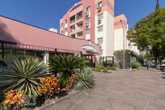 Fachada de apartamento à venda com 3 quartos, 69m² em Jardim Carvalho, Porto Alegre