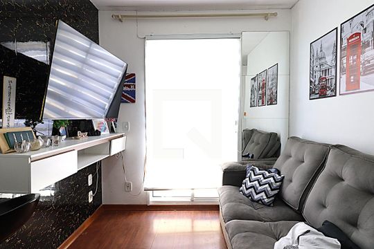 Sala de apartamento à venda com 2 quartos, 51m² em São Sebastião, Porto Alegre