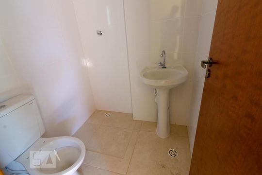 Banheiro  de apartamento à venda com 1 quarto, 34m² em Jardim Nordeste, São Paulo