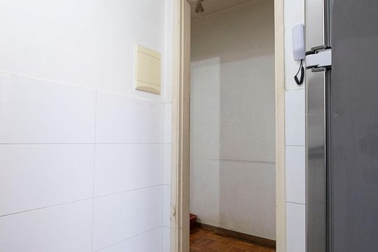 Cozinha de apartamento à venda com 1 quarto, 33m² em Pinheiros, São Paulo