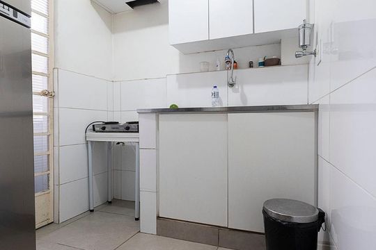 Cozinha de apartamento à venda com 1 quarto, 33m² em Pinheiros, São Paulo