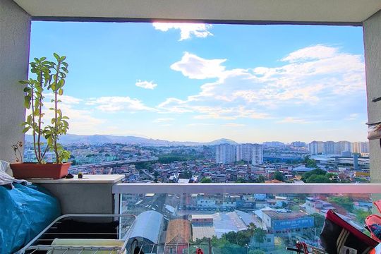 Varanda de apartamento para alugar com 3 quartos, 76m² em Pilares, Rio de Janeiro