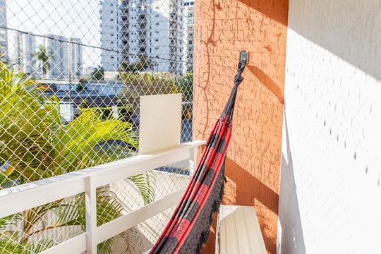 Varanda da Suíte 1 de casa à venda com 5 quartos, 500m² em Jardim, Santo André