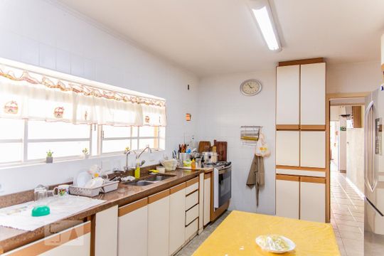Cozinha de casa à venda com 5 quartos, 500m² em Jardim, Santo André