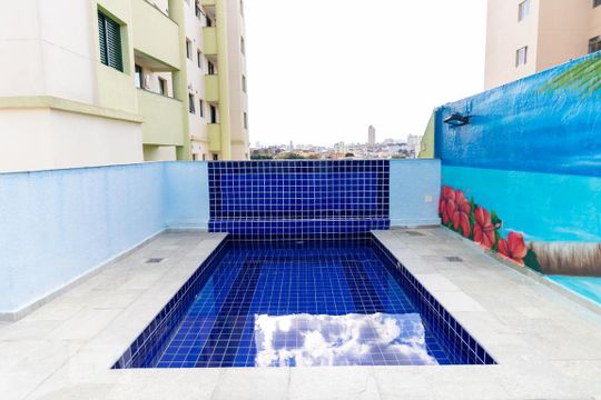 Área comum - Piscina de apartamento à venda com 2 quartos, 67m² em Vila Medeiros, São Paulo