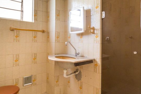 Lavabo de apartamento à venda com 2 quartos, 66m² em Santa Branca, Belo Horizonte