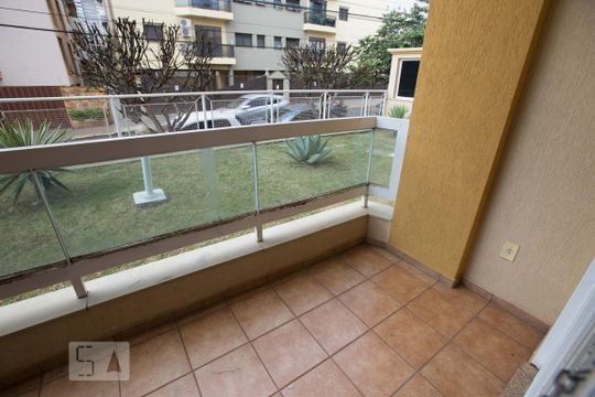 Varanda da sala de apartamento para alugar com 3 quartos, 110m² em Jardim Sao Luiz, Ribeirão Preto