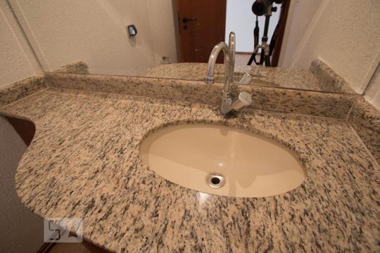 Lavabo - pia de apartamento para alugar com 3 quartos, 110m² em Jardim Sao Luiz, Ribeirão Preto