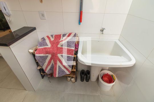 Área de Serviço de apartamento para alugar com 1 quarto, 52m² em Jardim Irajá, Ribeirão Preto