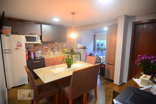 Cozinha de casa de condomínio à venda com 2 quartos, 605m² em Mato Grande, Canoas