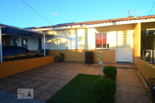 Fachada casa de casa de condomínio à venda com 2 quartos, 605m² em Mato Grande, Canoas