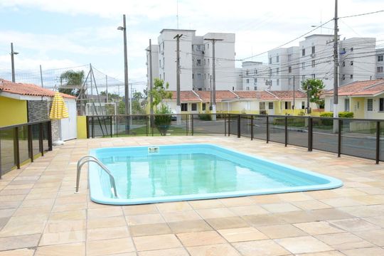 Área comum de casa de condomínio à venda com 2 quartos, 605m² em Mato Grande, Canoas