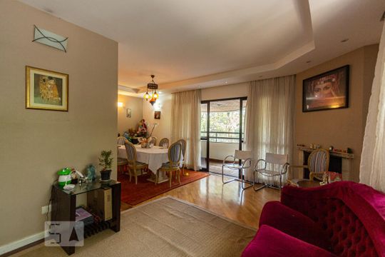 Sala de apartamento para alugar com 3 quartos, 250m² em Vila Andrade, São Paulo