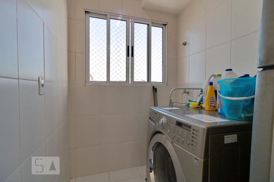 Área de Serviço de apartamento à venda com 2 quartos, 49m² em Parque Albina, Taboão da Serra