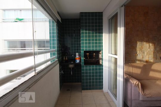 Varanda gourmet de apartamento para alugar com 2 quartos, 70m² em Santa Paula, São Caetano do Sul