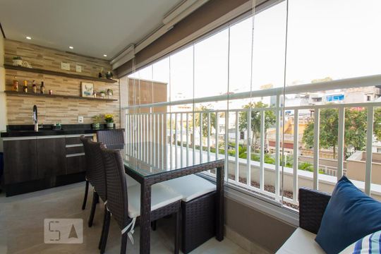 Varanda da Sala de apartamento à venda com 2 quartos, 63m² em Vila  da Saúde , São Paulo