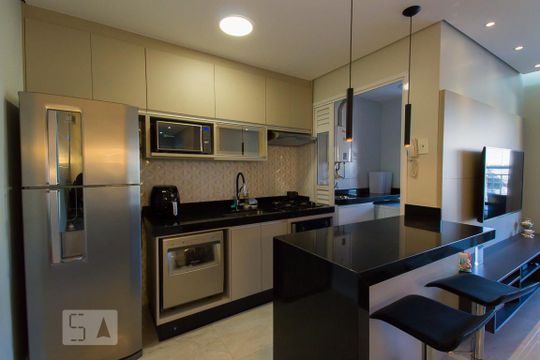 Cozinha de apartamento à venda com 2 quartos, 63m² em Vila  da Saúde , São Paulo