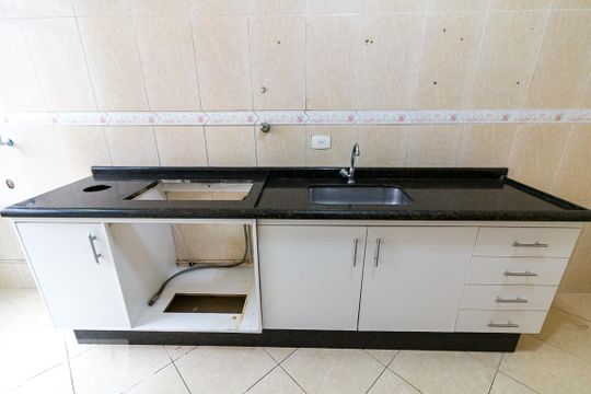 Cozinha - pia e gabinete de apartamento à venda com 2 quartos, 60m² em Macedo, Guarulhos