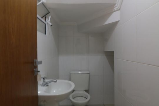 Lavabo de casa de condomínio à venda com 3 quartos, 105m² em Vila Prudente, São Paulo